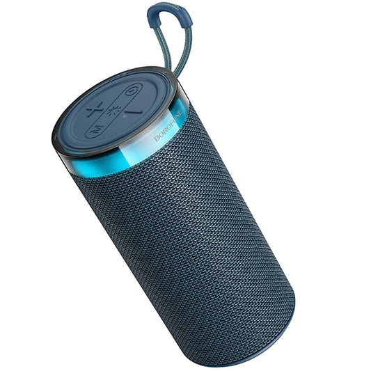 Přenosný Bluetooth reproduktor Borofone BR105 Loud, 10W, TWS, RGB, tmavě modrý