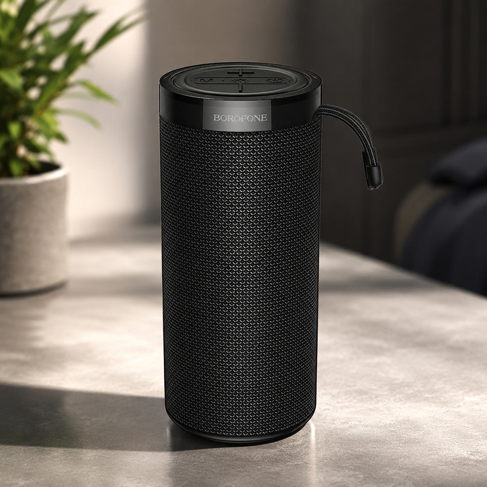 Přenosný Bluetooth reproduktor Borofone BR105 Loud, 10W, TWS, RGB, tmavě modrý