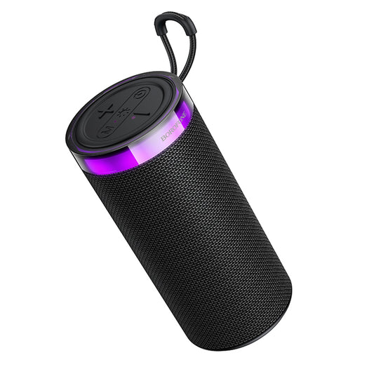 Přenosný Bluetooth reproduktor Borofone BR105 Loud, 10W, TWS, RGB, šedý