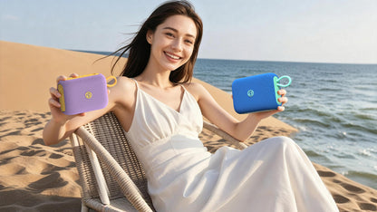 Přenosný Bluetooth reproduktor Bugani Rove Go 5, 12W, TWS, vodotěsný, modrý