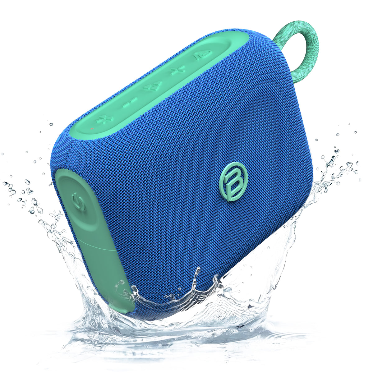 Přenosný Bluetooth reproduktor Bugani Rove Go 5, 12W, TWS, vodotěsný, modrý