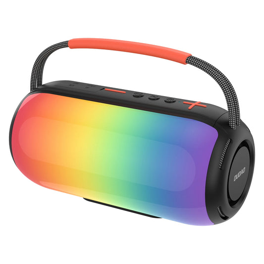 Přenosný Bluetooth reproduktor Dudao Y21, 2 x 5W, TWS, RGB, černý