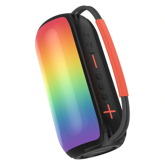 Přenosný Bluetooth reproduktor Dudao Y21, 2 x 5W, TWS, RGB, černý