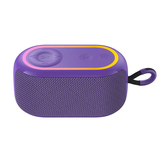 Přenosný Bluetooth reproduktor HAVIT SK809BT, 7W, RGB, voděodolný, fialový