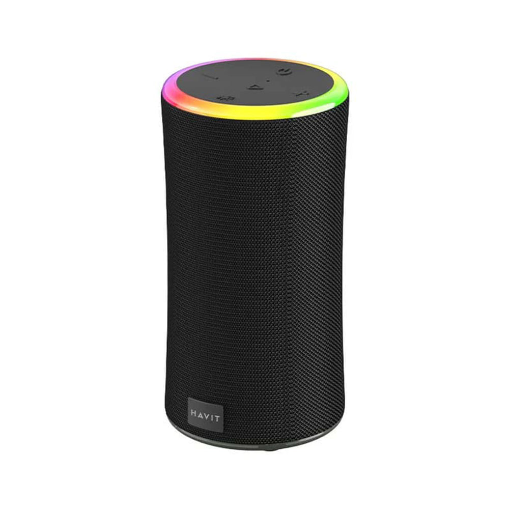 Přenosný Bluetooth reproduktor HAVIT SK833BT, 2 x 10W, RGB, voděodolný, černý
