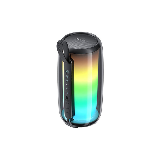 Přenosný Bluetooth reproduktor HAVIT SK879BT, 8W, RGB, voděodolný, černý