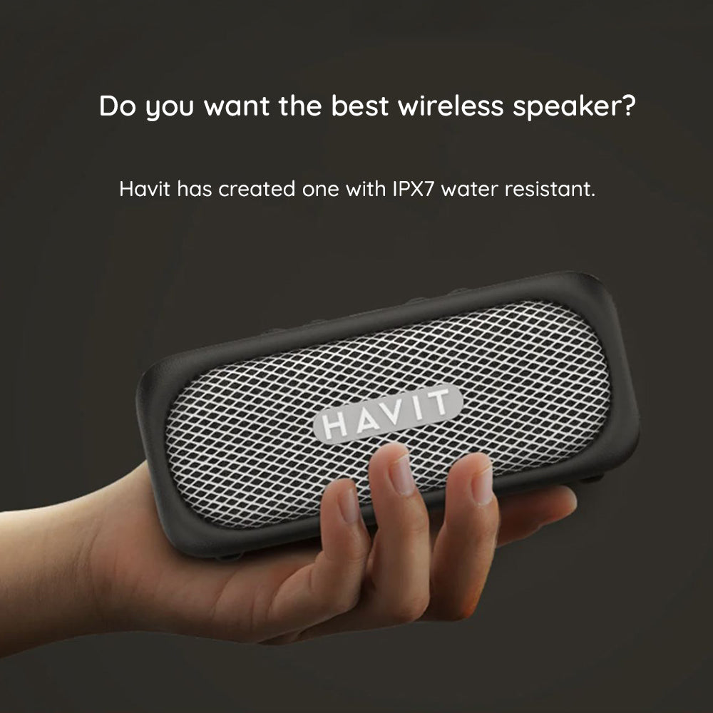 Bluetooth reproduktor HAVIT SK905BT, 20W, Vodotěsný, Béžový