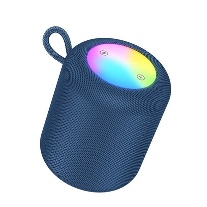 Přenosný Bluetooth reproduktor HOCO HC30, 5W, TWS, RGB, Modrý