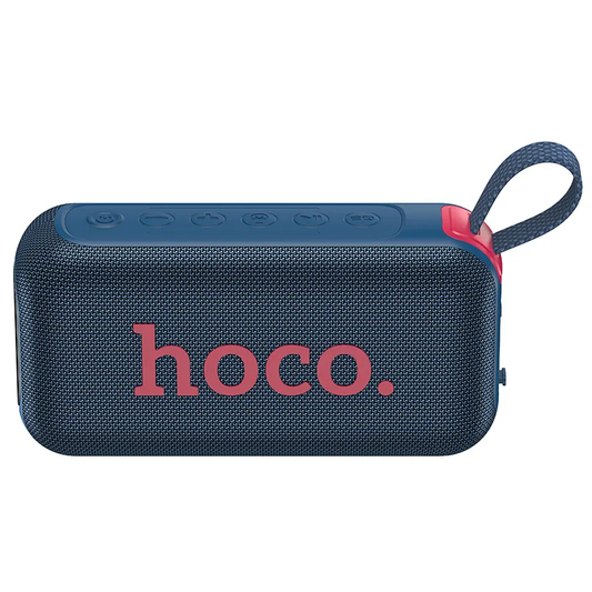 Přenosný Bluetooth reproduktor HOCO HC32, 2 x 10W, TWS, RGB, Námořnická modř