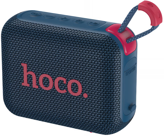 Přenosný Bluetooth reproduktor HOCO HC31, 10W, TWS, RGB, voděodolný, námořnická modř
