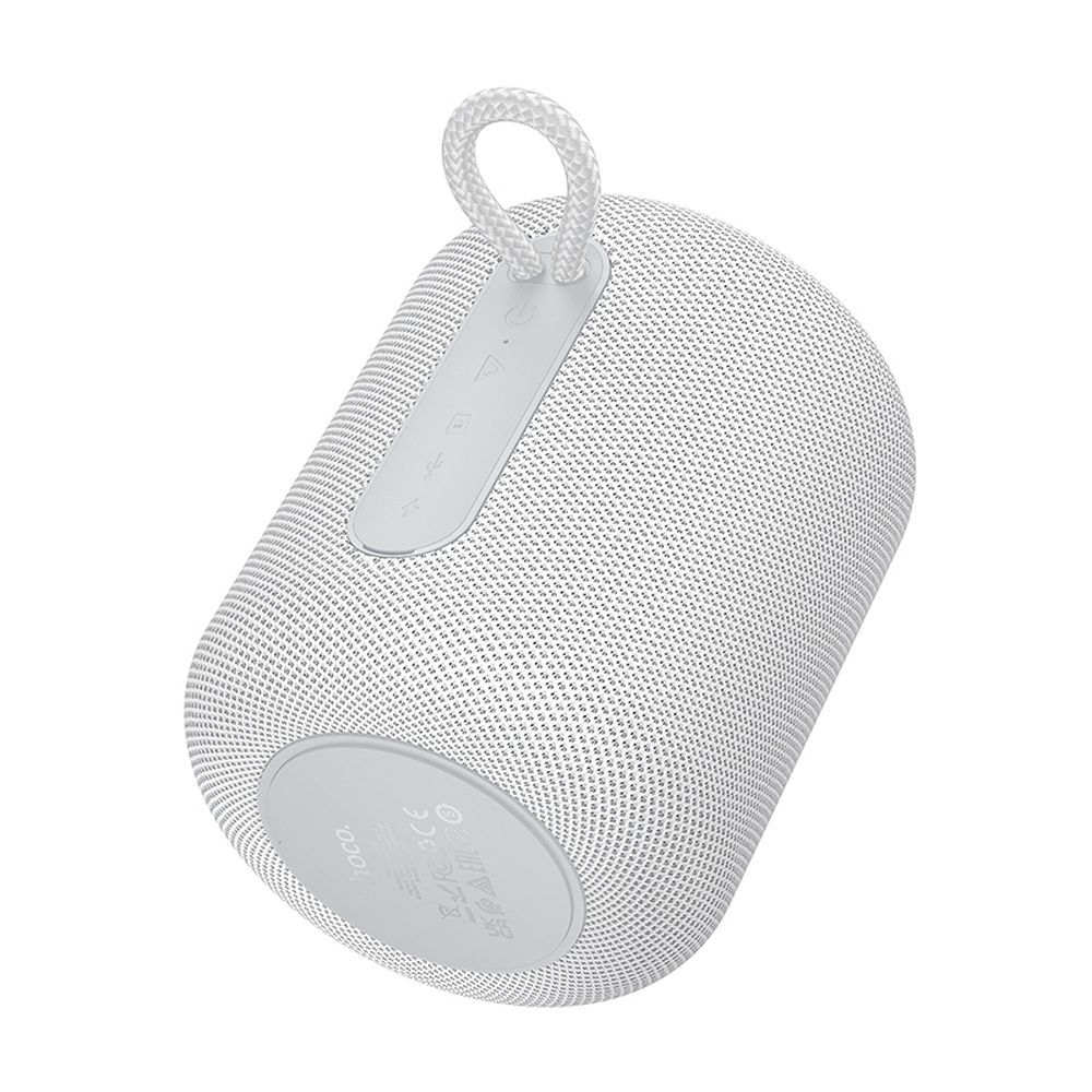 Přenosný Bluetooth reproduktor HOCO HC30, 5W, TWS, RGB, šedý