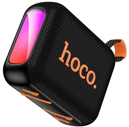 Přenosný Bluetooth reproduktor HOCO HC31, 10W, TWS, RGB, voděodolný, černý
