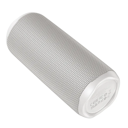 Přenosný Bluetooth reproduktor HOCO HC50, 8W, TWS, RGB, vodotěsný, bílý