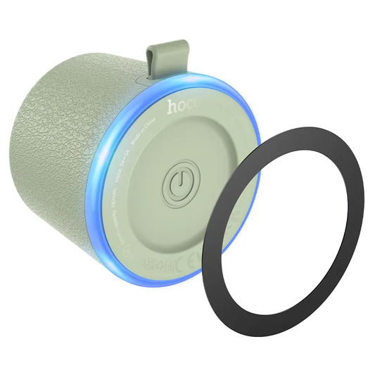 Přenosný Bluetooth reproduktor HOCO HC49 Mini Magnetic, 8W, TWS, zelený