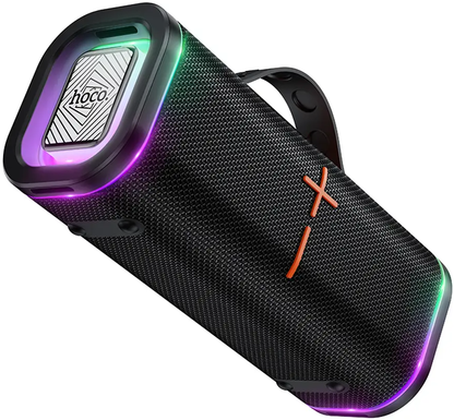 Přenosný Bluetooth reproduktor HOCO HC51, 30W, TWS, RGB, černý