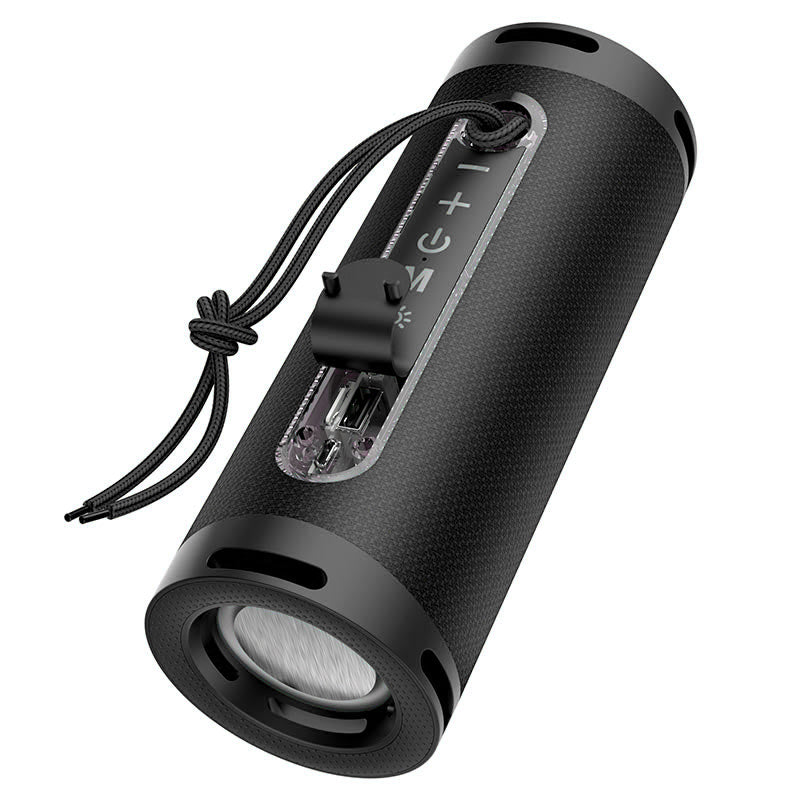 Přenosný Bluetooth reproduktor HOCO HC9 Dazzling Pulse Sports, 10W, TWS, RGB, černý