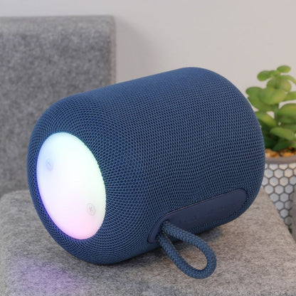 Přenosný Bluetooth reproduktor HOCO HC30, 5W, TWS, RGB, Modrý