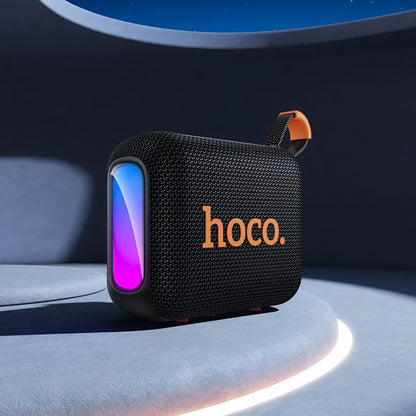 Přenosný Bluetooth reproduktor HOCO HC31, 10W, TWS, RGB, voděodolný, černý