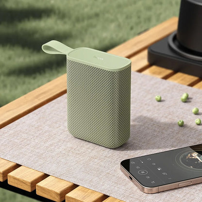 Přenosný Bluetooth reproduktor HOCO HC34, 5W, TWS, voděodolný, zelený
