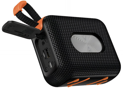 Přenosný Bluetooth reproduktor HOCO HC31, 10W, TWS, RGB, voděodolný, černý