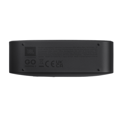 Přenosný Bluetooth reproduktor JBL Go Essential 2, 3.1W, Pro Sound, Voděodolný, Černý JBLGOES2BLKCN