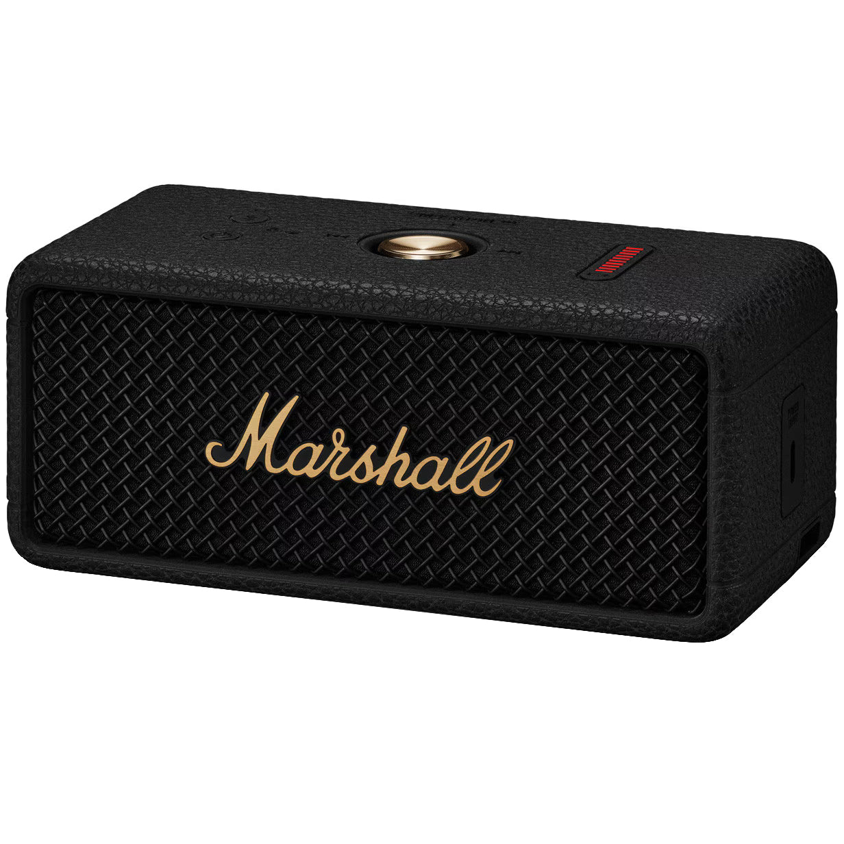 Přenosný Bluetooth reproduktor Marshall Emberton II, 20W, vodotěsný, černo-zlatý