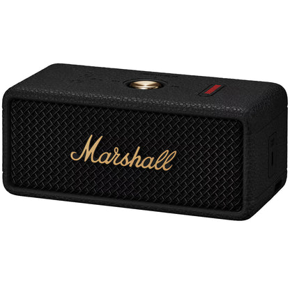 Přenosný Bluetooth reproduktor Marshall Emberton II, 20W, vodotěsný, černo-zlatý