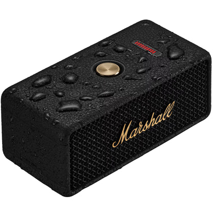 Přenosný Bluetooth reproduktor Marshall Emberton II, 20W, vodotěsný, černo-zlatý