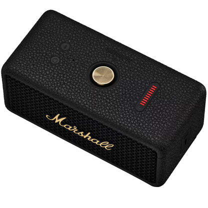 Přenosný Bluetooth reproduktor Marshall Emberton II, 20W, vodotěsný, černo-zlatý