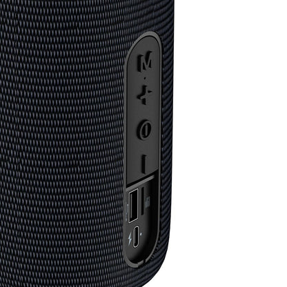 Přenosný Bluetooth reproduktor McDodo BS-1410, 2 x 5W, RGB, voděodolný, černý