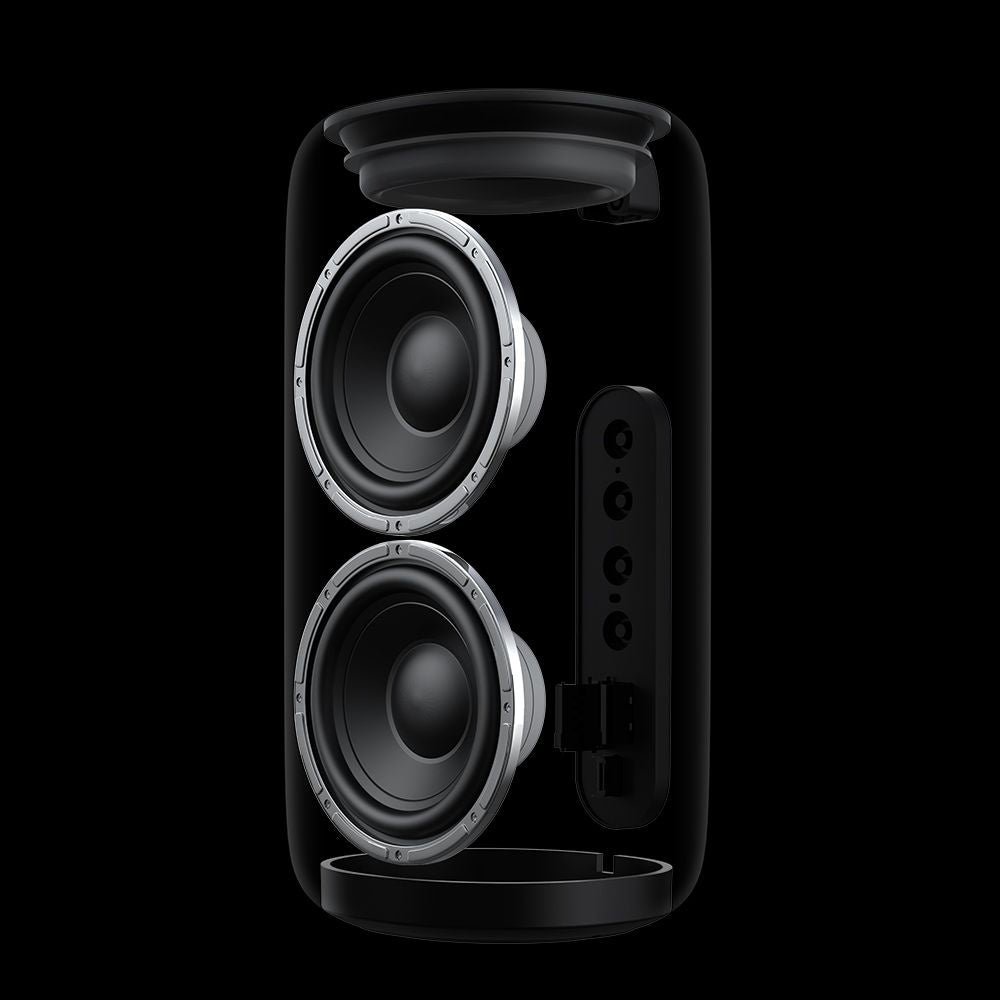 Přenosný Bluetooth reproduktor McDodo BS-1410, 2 x 5W, RGB, voděodolný, černý