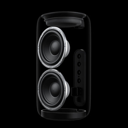 Přenosný Bluetooth reproduktor McDodo BS-1410, 2 x 5W, RGB, voděodolný, černý