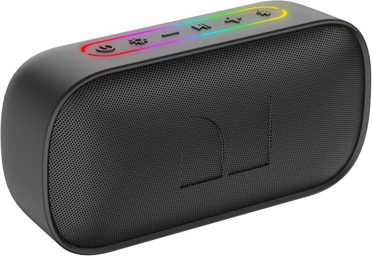 Přenosný Bluetooth reproduktor Monster S150, 14W, TWS, RGB, vodotěsný, černý