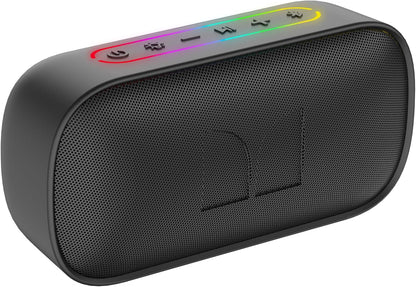 Přenosný Bluetooth reproduktor Monster S150, 14W, TWS, RGB, vodotěsný, černý
