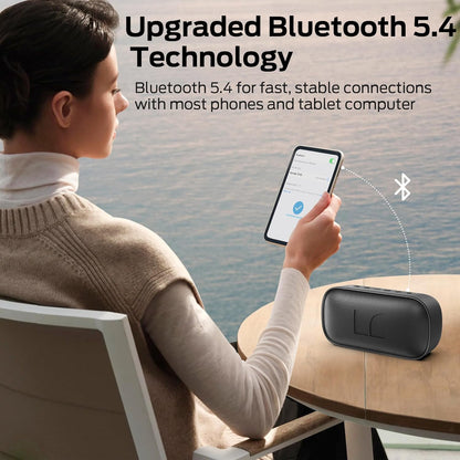 Přenosný Bluetooth reproduktor Monster S150, 14W, TWS, RGB, vodotěsný, černý
