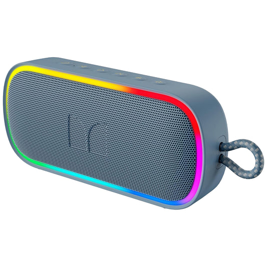 Přenosný Bluetooth reproduktor Monster S150 Plus, 40W, TWS, RGB, vodotěsný, modrý
