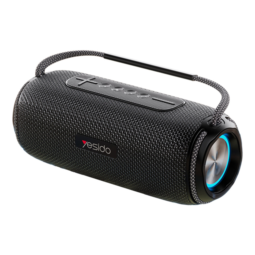 Přenosný Bluetooth reproduktor Yesido YSW11, 40W, RGB, voděodolný, černý