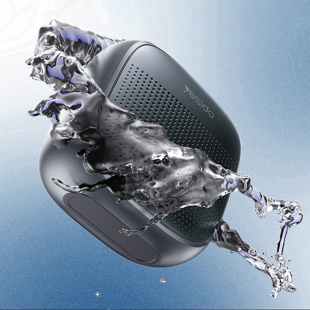 Přenosný Bluetooth reproduktor Yesido YSW24, 5W, Voděodolný, Černý