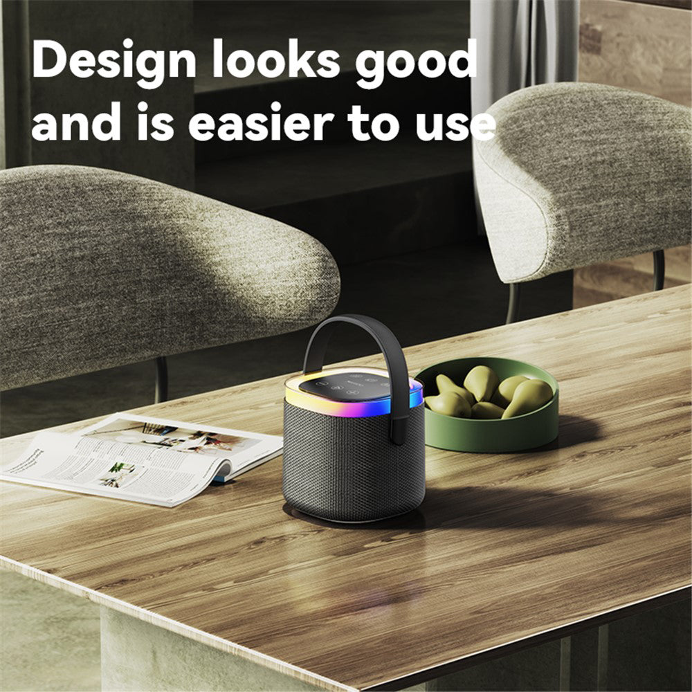 Přenosný Bluetooth reproduktor Yesido YSW25, 5W, RGB, černý