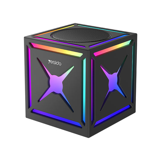 Bluetooth reproduktor Yesido YSW34, 8W, RGB, černý