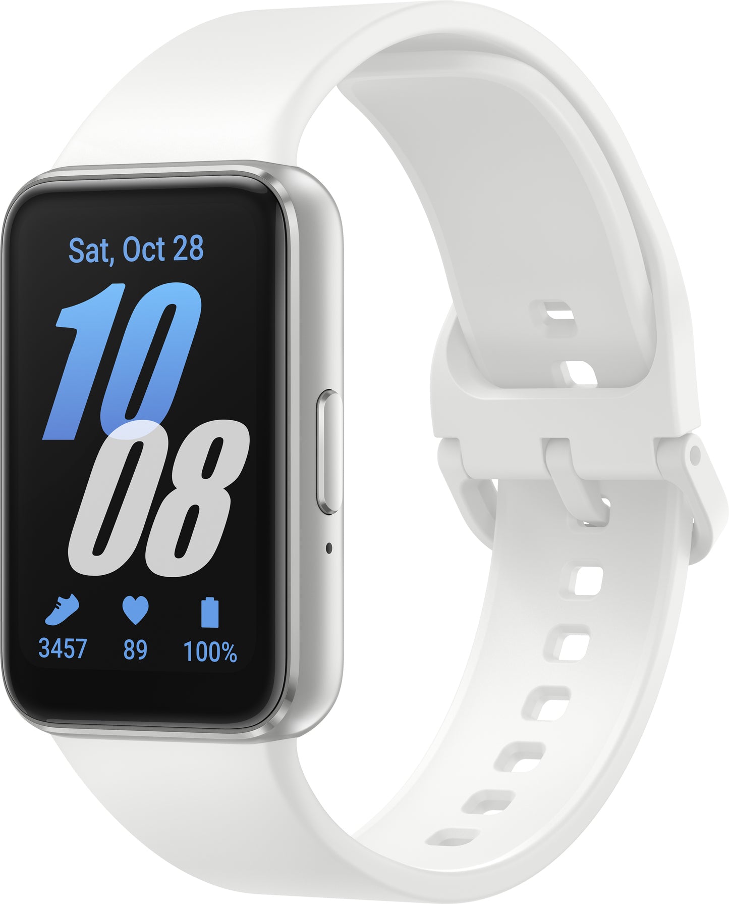 Fitness náramek Samsung Galaxy Fit3, stříbrný SM-R390NZSAEUE