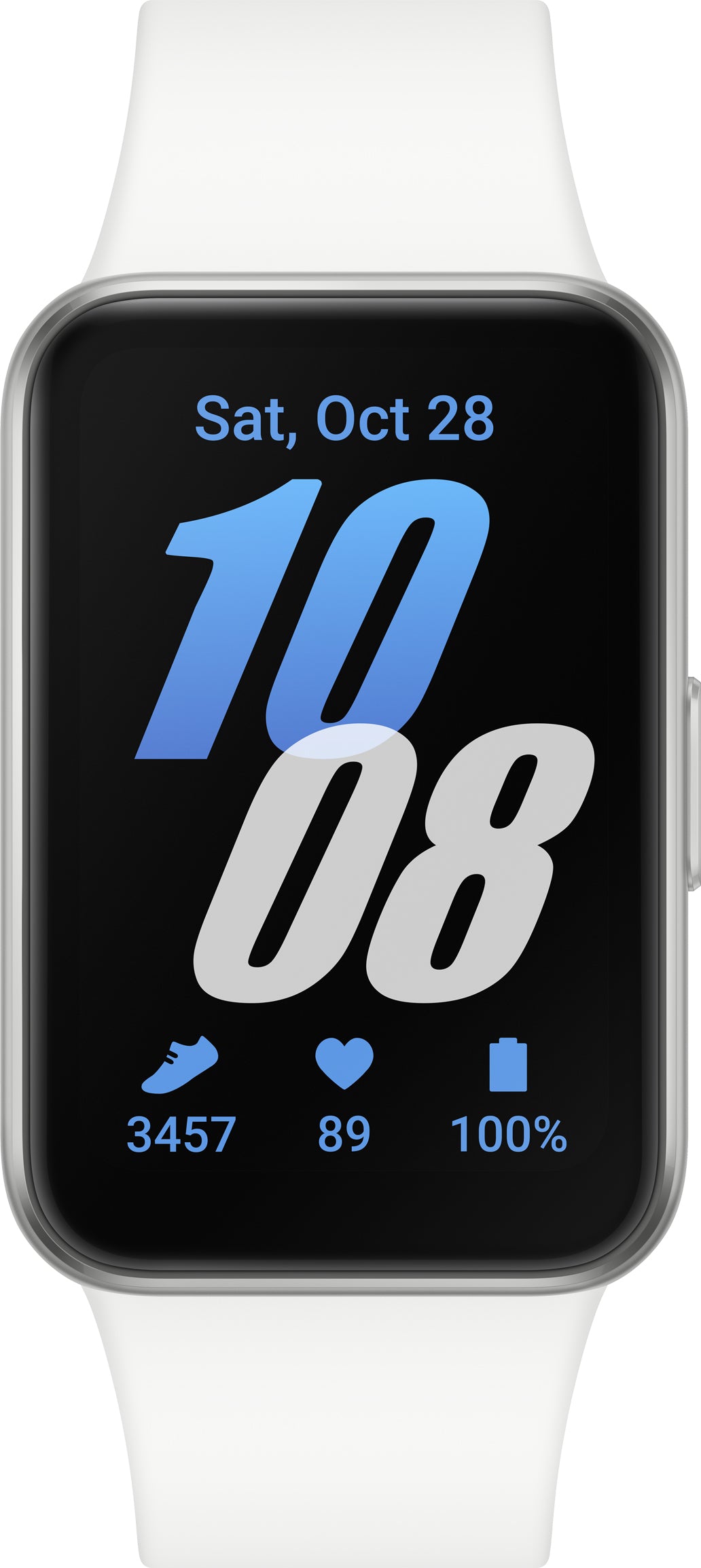 Fitness náramek Samsung Galaxy Fit3, stříbrný SM-R390NZSAEUE