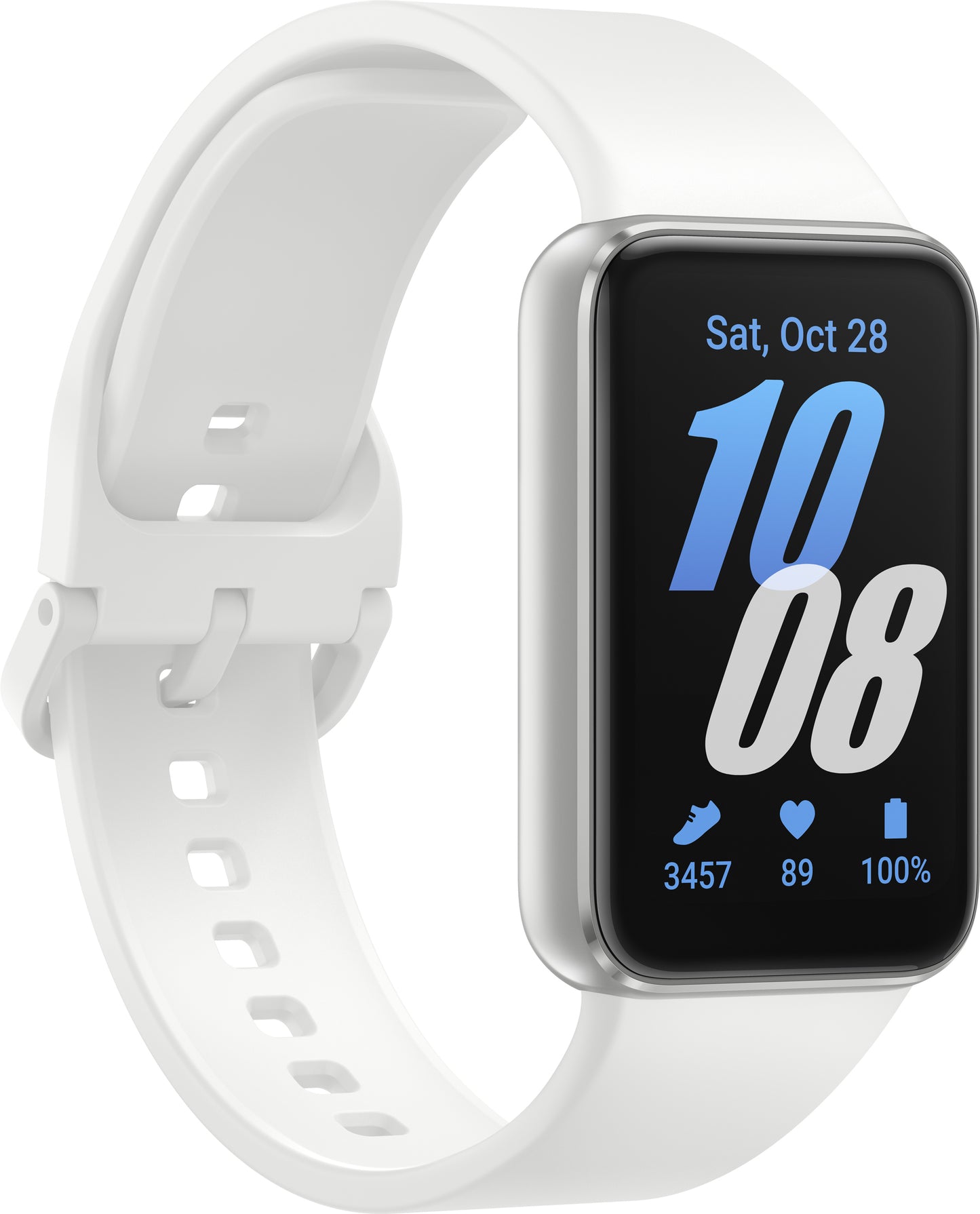 Fitness náramek Samsung Galaxy Fit3, stříbrný SM-R390NZSAEUE