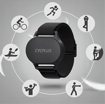 Náramek pro sledování srdečního tepu Cycplus H1, černý