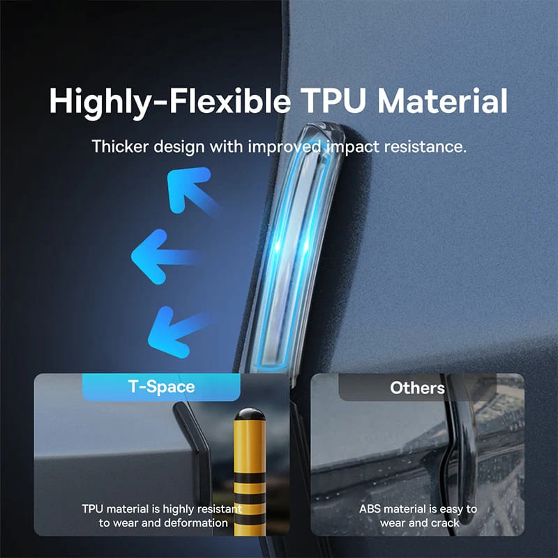 Nárazník Auto Baseus pro Tesla 3 / Y, Sada 6 kusů CASS030203