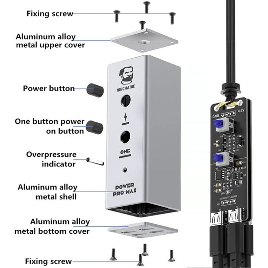 Napájecí kabel Mechanic Power Pro Max pro Apple iPhone 6 - 13 Pro Max Series