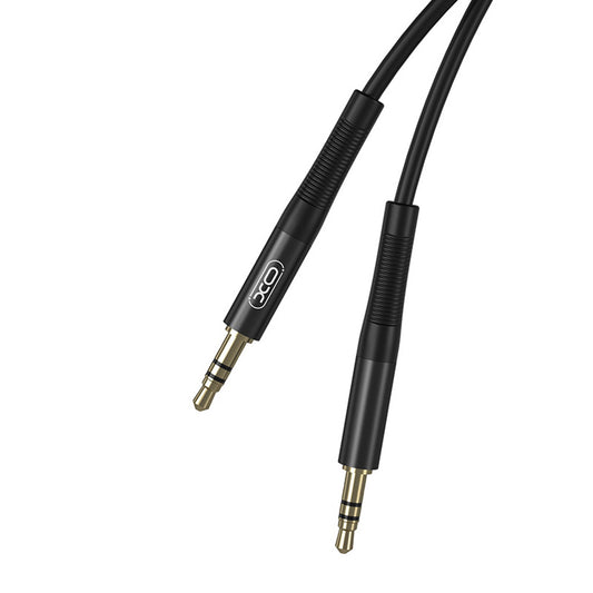 Audio kabel 3.5mm - 3.5mm XO Design NB-R175A, 1m, černý