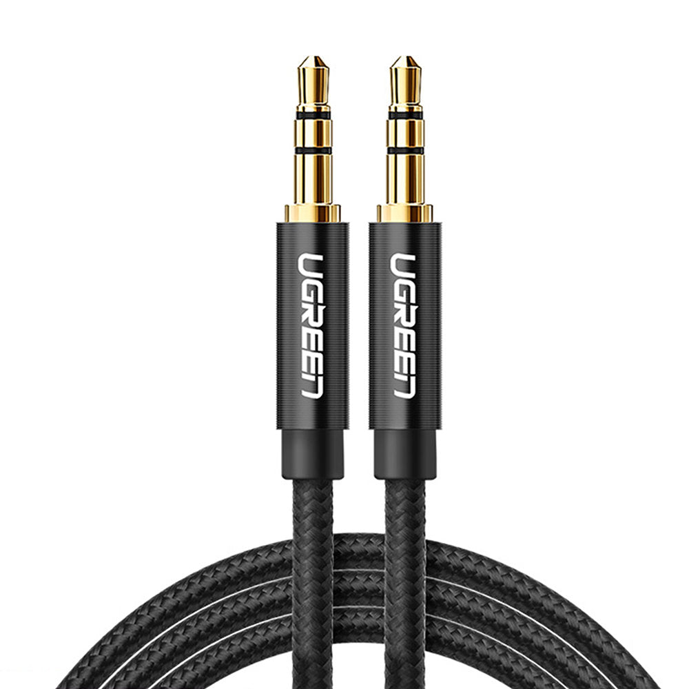 Audio kabel 3.5mm - 3.5mm UGREEN AV112, 1m, černý