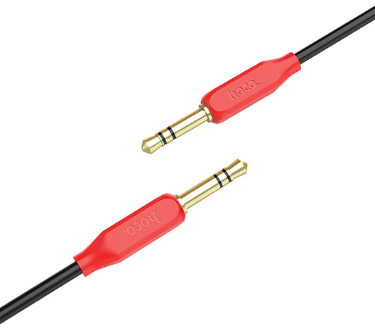 Audio kabel 3,5 mm - 3,5 mm HOCO UPA11, 1 m, černý