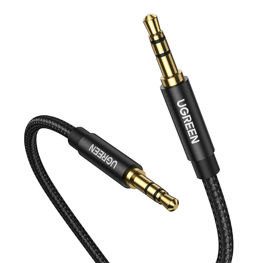 Audio kabel 3.5mm - 3.5mm UGREEN AV112, 1m, černý